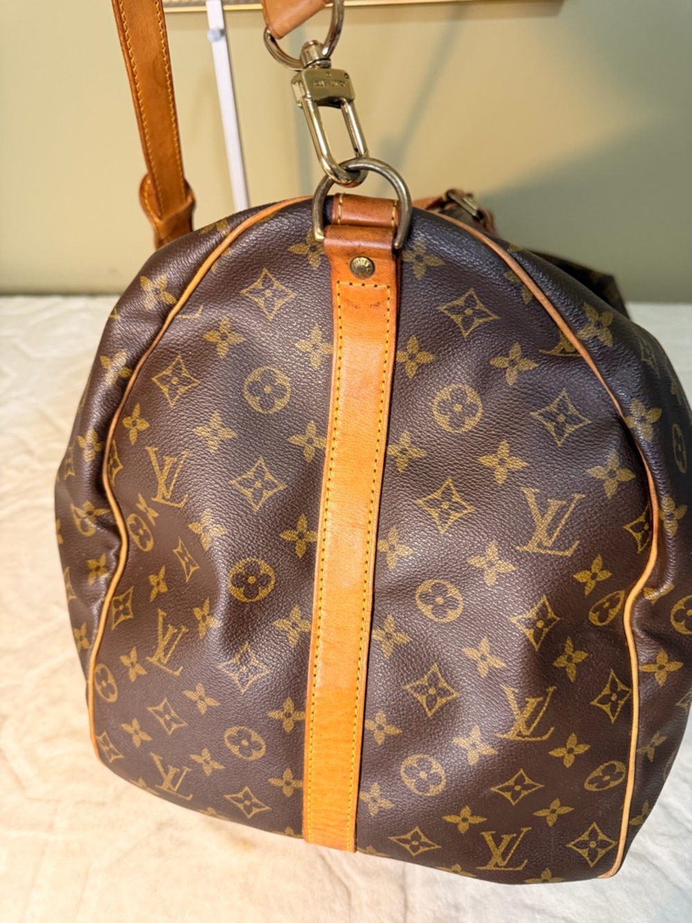 Louis Vuitton Keepall Bandouliere 60 Canvas duffel - Picture 11 of 16